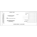 Horizontal Deposit Slips; 1 Part