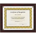 Awards4Work® Executive Plaques; Mahogany