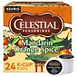 Celestial Seasonings Mandarin Orange Spice Herbal Tea, Keurig® K-Cup® Pods, 24/Box (14735)