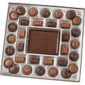 Custom Printed Chocolate Inn® Chocolate Gift Box with Stock Truffles;  16oz.