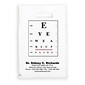 Medical Arts Press® Eye Care Personalized Jumbo 2-Color Supply Bags; 12 x 16", Eye Chart, 100 Bags, (606371)