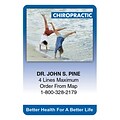 Medical Arts Press® 2x3 Glossy Full Color Chiropractic Magnets; Cartwheel on Beach