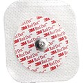 3M™ Red Dot™ Diaphoretic Soft Cloth Monitoring Electrodes; No Abrader, 5.1cm x 5.5cm, 1000/Case
