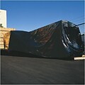 Black Poly Sheeting; 4 Mils Thick; 10Wx100L Roll