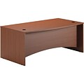 Mayline® Brighton Collection in Cherry; Bow-Front Desk