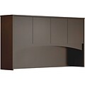 Mayline® Brighton Collection in Mocha; Hutch with Wood Doors