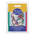 Medical Arts Press® Medical Personalized Full-Color Bags; 11x15, Red/Blue/Green Stethoscope