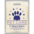Medical Arts Press® Veterinary Personalized Recycled Supply Bags; 9x12, Paw Pet Care
