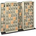 Medical Arts Press® Trak-Stak® Open Shelf with Self Leveling Track 7- Unit- 7- Tier