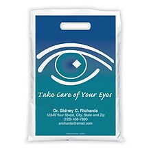 Medical Arts Press® Eye Care Personalized Full-Color Bags; 9x13, Eye, 100 Bags, (41639)