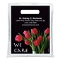 Medical Arts Press® Medical Personalized Full-Color Bags;7-1/2x9", Red Tulips, 100 Bags, (41551)