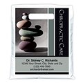 Medical Arts Press® Chiropractic Personalized Full-Color Bags; 7-1/2x9, Balanced Rocks