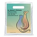 Medical Arts Press® Veterinary Personalized Full-Color Bags; 7-1/2x9, Dog & Cat Backs