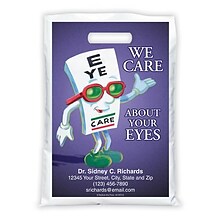 Medical Arts Press® Eye Care Personalized Full-Color Bags; 9x13, About Your Eyes, 100 Bags, (41657)