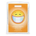 Medical Arts Press® Dental Personalized Full Color Bags; 9x13, Smiley Face, 100 Bags, (41519)
