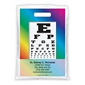 Medical Arts Press® Eye Care Personalized Full-Color Bags; 9x13, Rainbow Eye Chart, 100 Bags, (41644)
