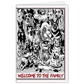Medical Arts Press® Veterinary Welcome Cards; Welcome, Black & White,  Personalized