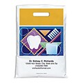 Medical Arts Press® Dental Personalized Full-Color Bags; 9x13, Tooth, Floss