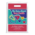 Medical Arts Press® Medical Personalized Full Color Bags; 9x13, We Care About Your Health, 100 Bags