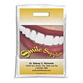Medical Arts Press® Dental Personalized Full-Color Bags; 9x13, Smile Supplies