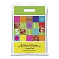 Medical Arts Press® Dental Personalized Full Color Bags; 9x13, Smile, 100 Bags, (72527)