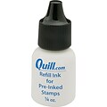 Refill Ink for Quill Brand® Pre-Inked Stamps; Black