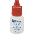 Refill Ink for Quill Brand® Pre-Inked Stamps; Red