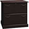 Bush® Syndicate in Mocha Cherry; Lateral File, Ready-to-Assemble
