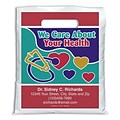 Medical Arts Press® Medical Personalized Full Color Bags; 7-1/2x9, We Care About Your Health