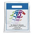 Medical Arts Press® Eye Care Personalized Full-Color Bags; 7-1/2x9, Multi-Eyes