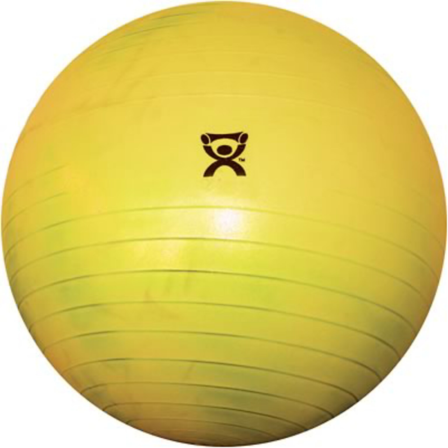 Cando® Inflatable ABS™ Exercise Ball; 45cm - 18, Yellow