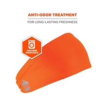 Ergodyne Chill-Its 6634 Cooling Headband, Orange, One Size (12704)