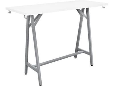 Safco Spark Teaming Table, 24 x 60, Designer White (SPK6024SLDSWT)