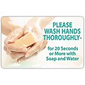 Medical Arts Press® Hand Hygiene Signs; Wash Hands