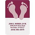 Medical Arts Press® Color Choice Magnets; Footprints