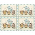 House-Mouse Designs® Postcards; for Laser Printer; Flossing Mice, 100/Pk