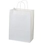 Custom Paper Gift Bag Totes; White, 10x13", 250 Count
