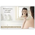 Medical Arts Press® Dental Standard 4x6 Postcards; Girl in Mirror