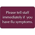 Medical Arts Press® Flu Season Signs; Flu Symptoms