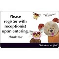 Medical Arts Press® Veterinary Full-Color Message Signs; Merry Menageries®