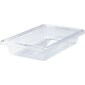 Rubbermaid® Food Storage Box; 2Gal., 3-1/2" High, White