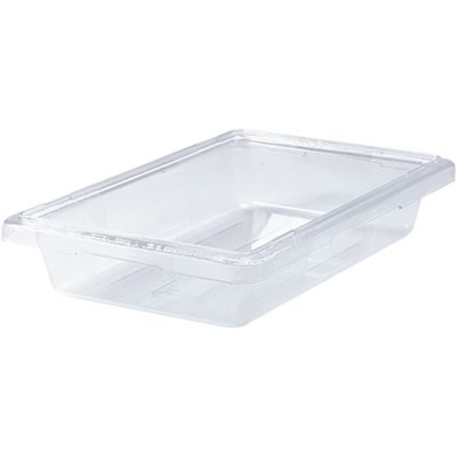 Rubbermaid® Food Storage Box; 2Gal., 3-1/2 High, White