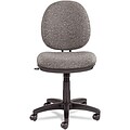 Interval Swivel/Tilt Task Chair; 100% Acrylic With Tone-On-Tone Pattern, Gray