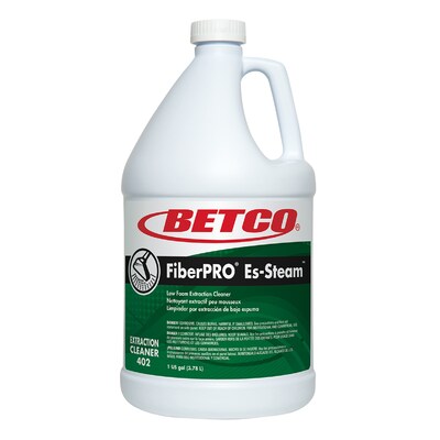 Betco FiberPRO Es-Steam Carpet Cleaner, Country Fresh, 1 gal., 4/Carton (BET4020400)
