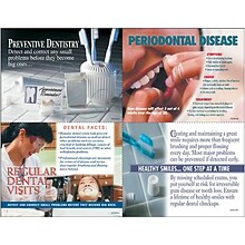 Medical Arts Press® Dental Assorted Postcards; for Laser Printer; Patient Education, 100/Pk