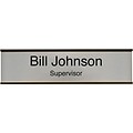 Gold Aluminum Framed Wall Sign