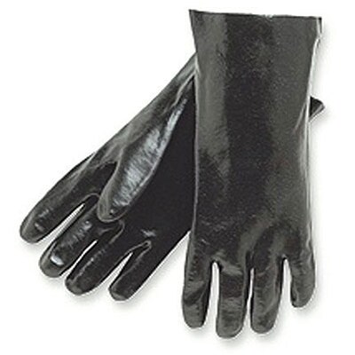 Lrg PVC Smooth Finish Dipped Gloves