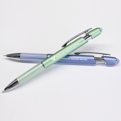 Custom Ultima Comfort Luster Stylus Gel Pen