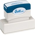 Quill Brand® Pre-Inked Notary/Address Stamp; 5/8x2-7/16, Up to 5 Lines