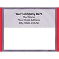 Full-Color Mailing Labels; Purple Scale, 4x3
